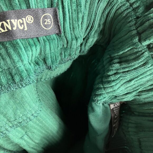 Blank NYC Green Corduroy High Rise Paperbag Pants‎ 25 - Picture 12 of 13